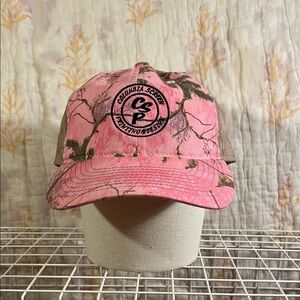 Pink + Khaki Adult unisex SnapBack ball cap